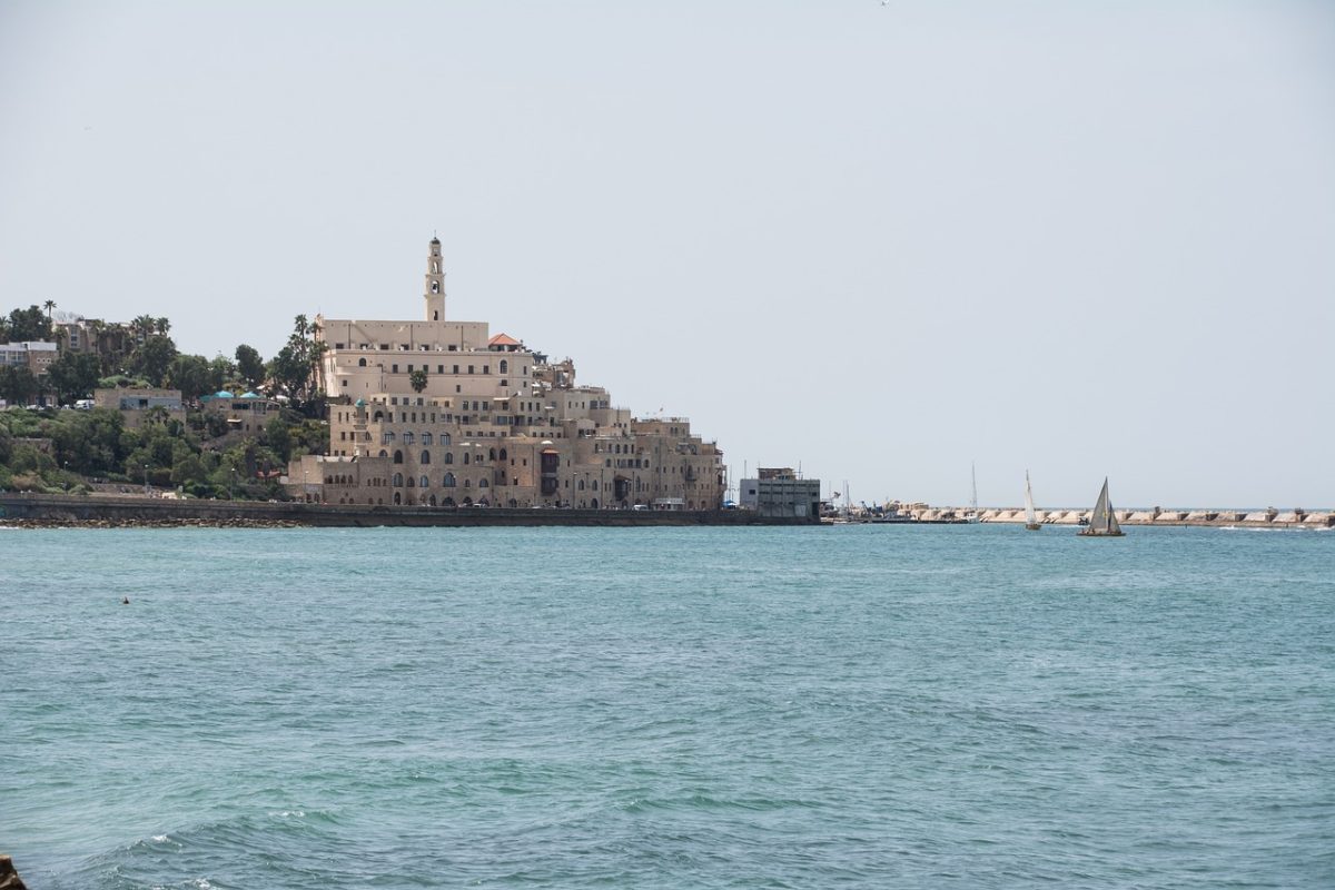 jaffa, skyline, old town