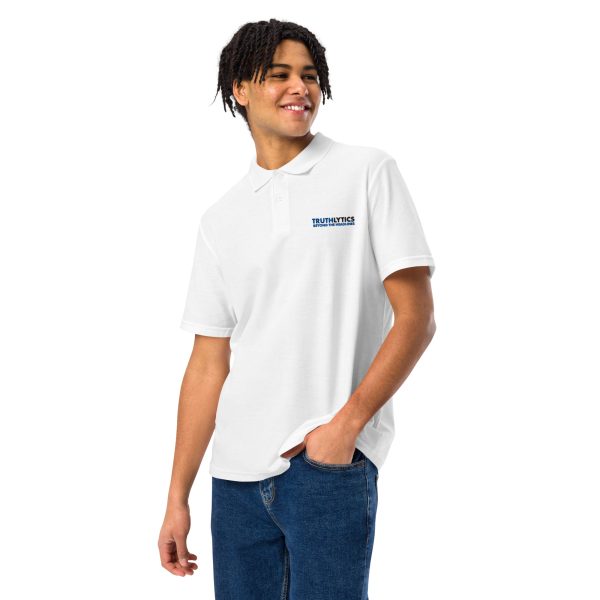Truthlytics Premium Men’s Pique Polo Shirt