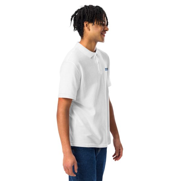 Truthlytics Premium Men’s Pique Polo Shirt - Image 3