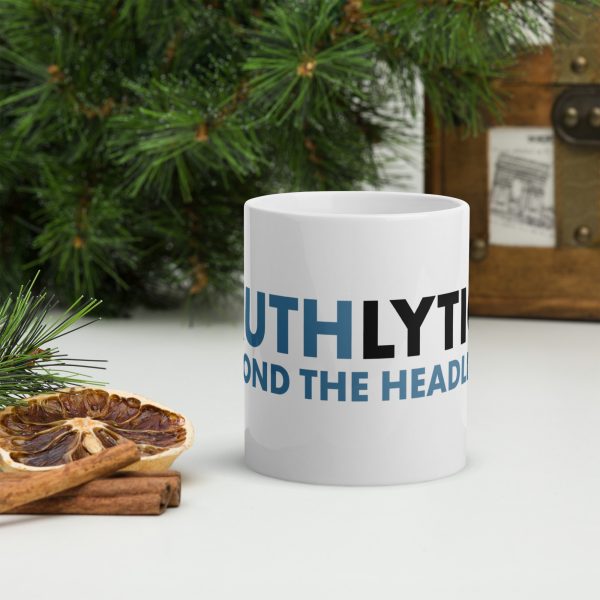 Truthlytics White Glossy Mug - Image 4