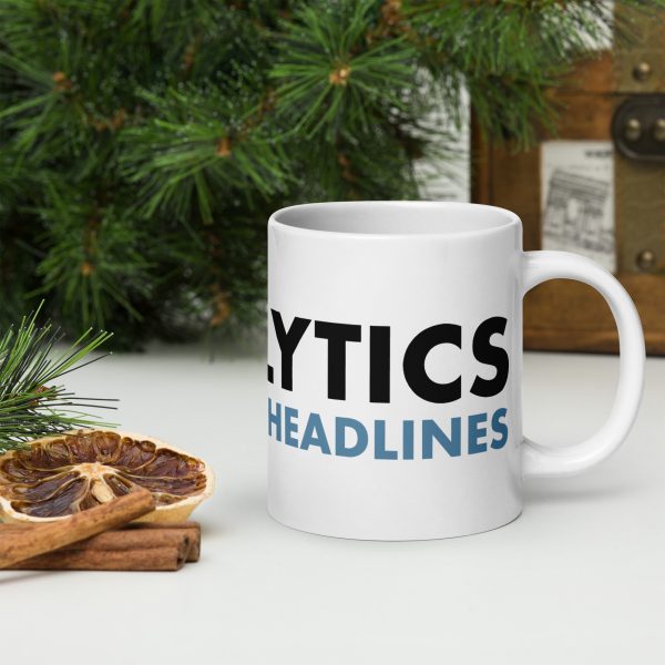 Truthlytics White Glossy Mug
