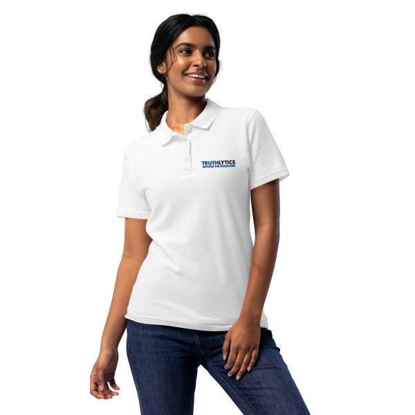 Truthlytics Premium Women’s Pique Polo Shirt