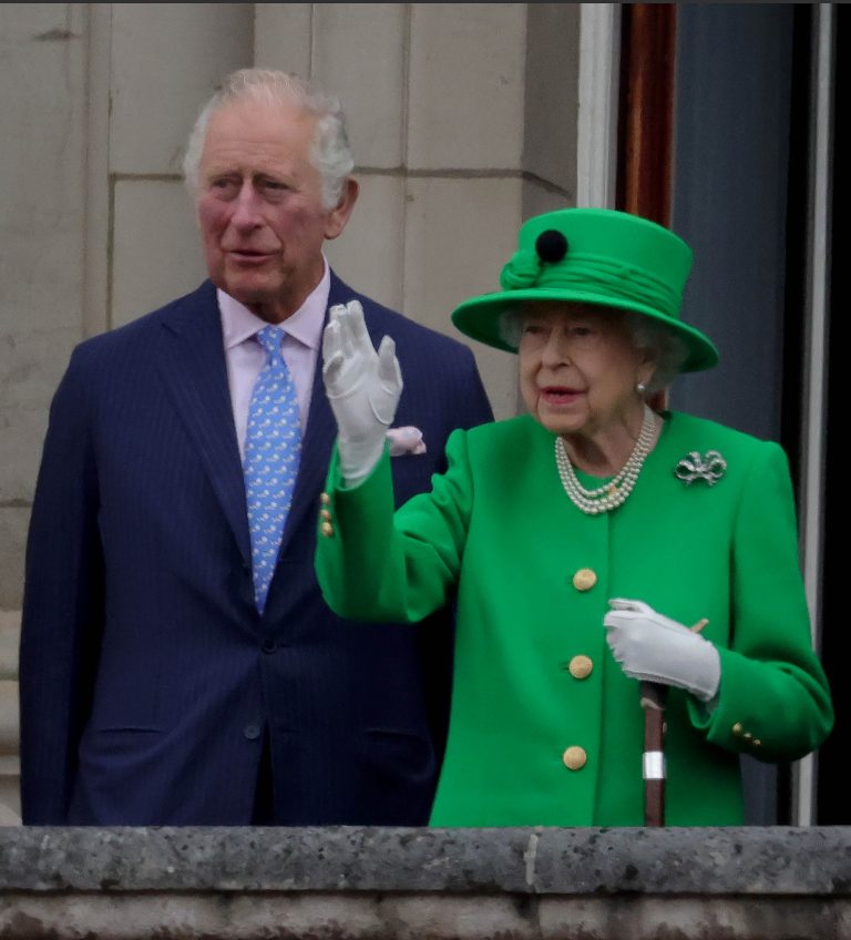 Queen Elizabeth and Prince Charles 