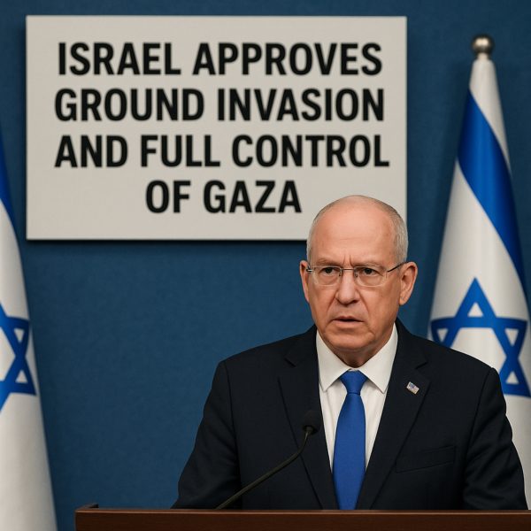 Israeli Cabinet Approves Ground Invasion and Full Occupation…
